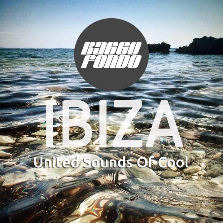 Logo Bassofondo by Rafa Peletey DJ set over the sea of Ibiza